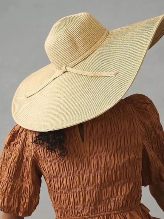 NWT Anthropologie San Diego Hat Co. Garden Party Oversized Garden Hat main image 4